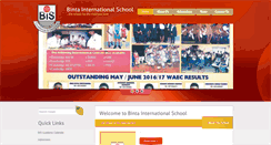 Desktop Screenshot of bintainternationalschools.com